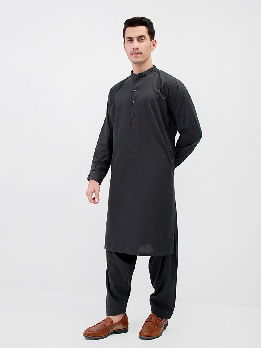 Edenrobe - Men's Dark Green Swish Collection - EMTSW22S-99172