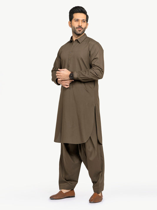 Edenrobe - Men's Olive Swish Collection - EMTSW22S-99173