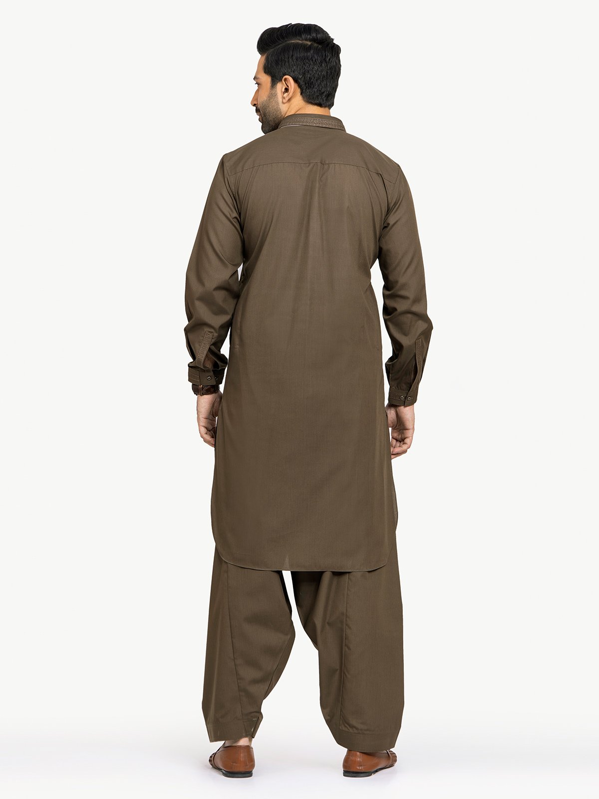 Edenrobe - Men's Olive Swish Collection - EMTSW22S-99173