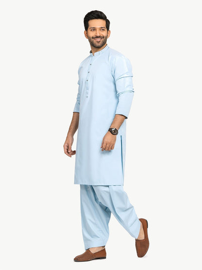 Edenrobe - Men's Sky Blue Swish Collection - EMTSW22S-99177