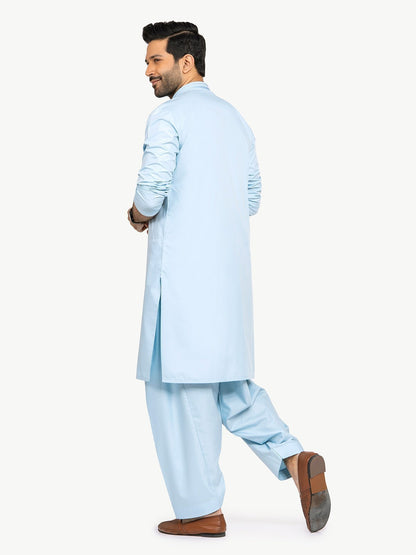 Edenrobe - Men's Sky Blue Swish Collection - EMTSW22S-99177