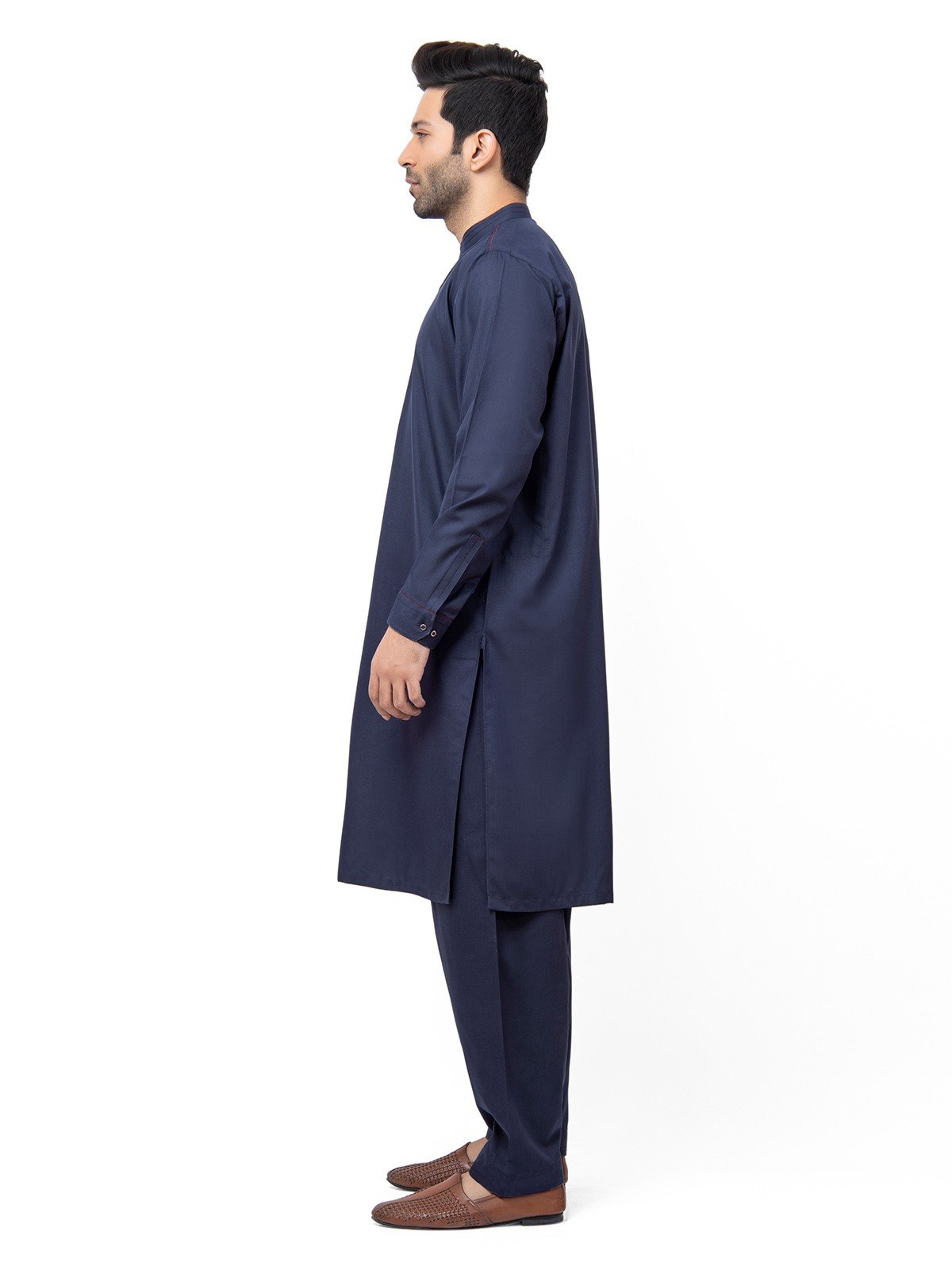 Edenrobe - Men's Navy Blue Swish Collection - EMTSW22S-99178