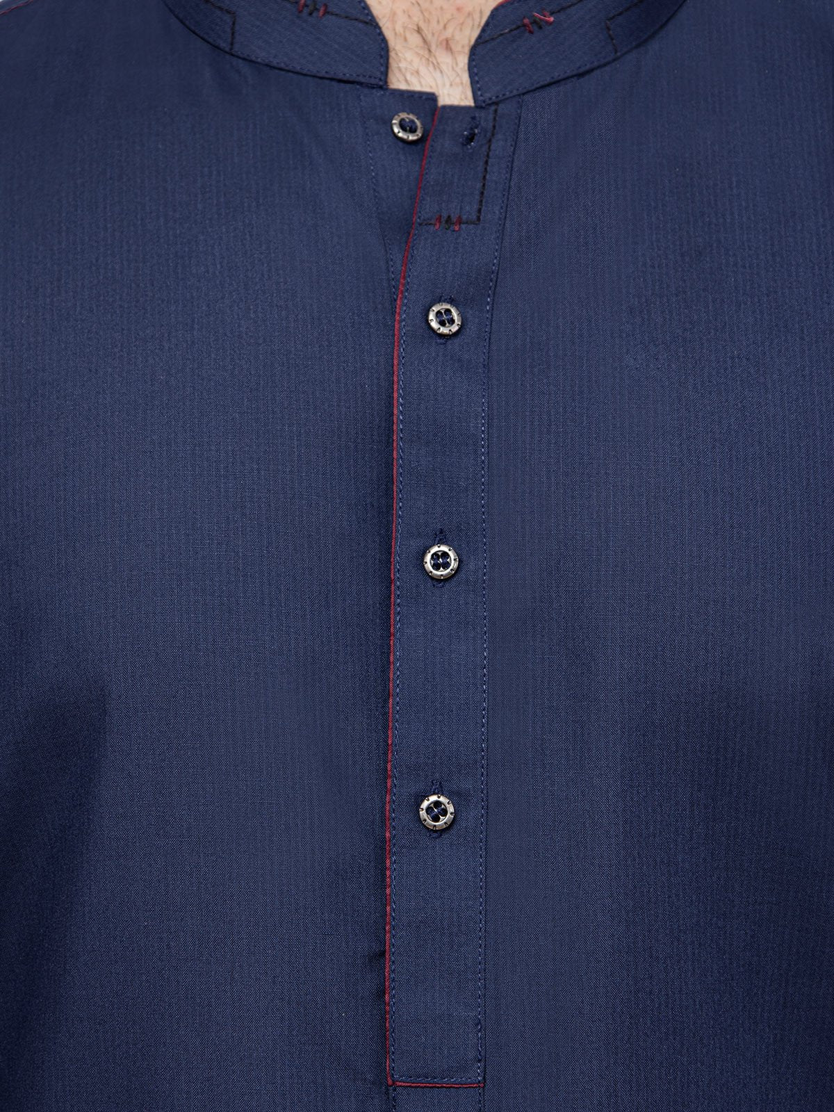 Edenrobe - Men's Navy Blue Swish Collection - EMTSW22S-99178