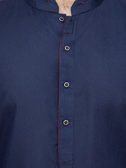 Edenrobe - Men's Navy Blue Swish Collection - EMTSW22S-99178