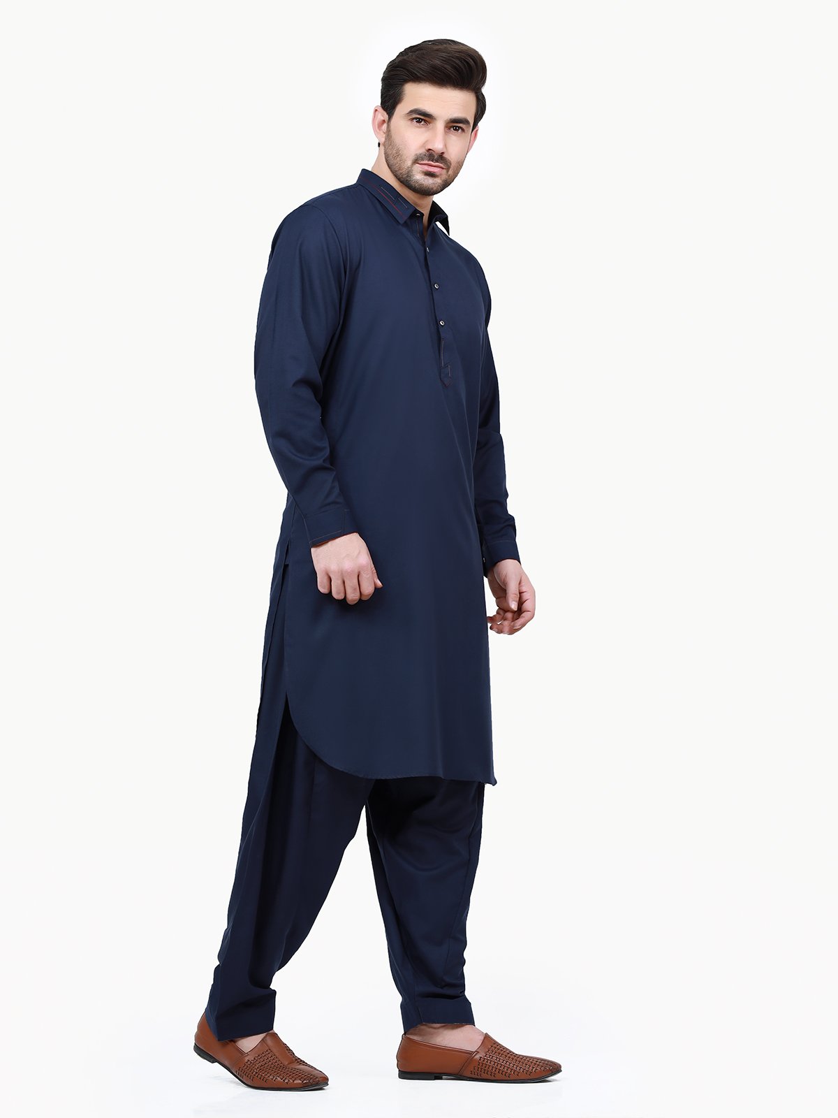 Edenrobe - Men's Navy Swish Collection - EMTSW22S-99179