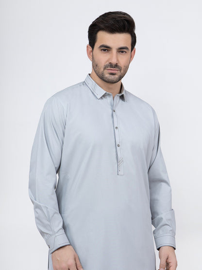 Edenrobe - Men's Grey Swish Collection - EMTSW22S-99180