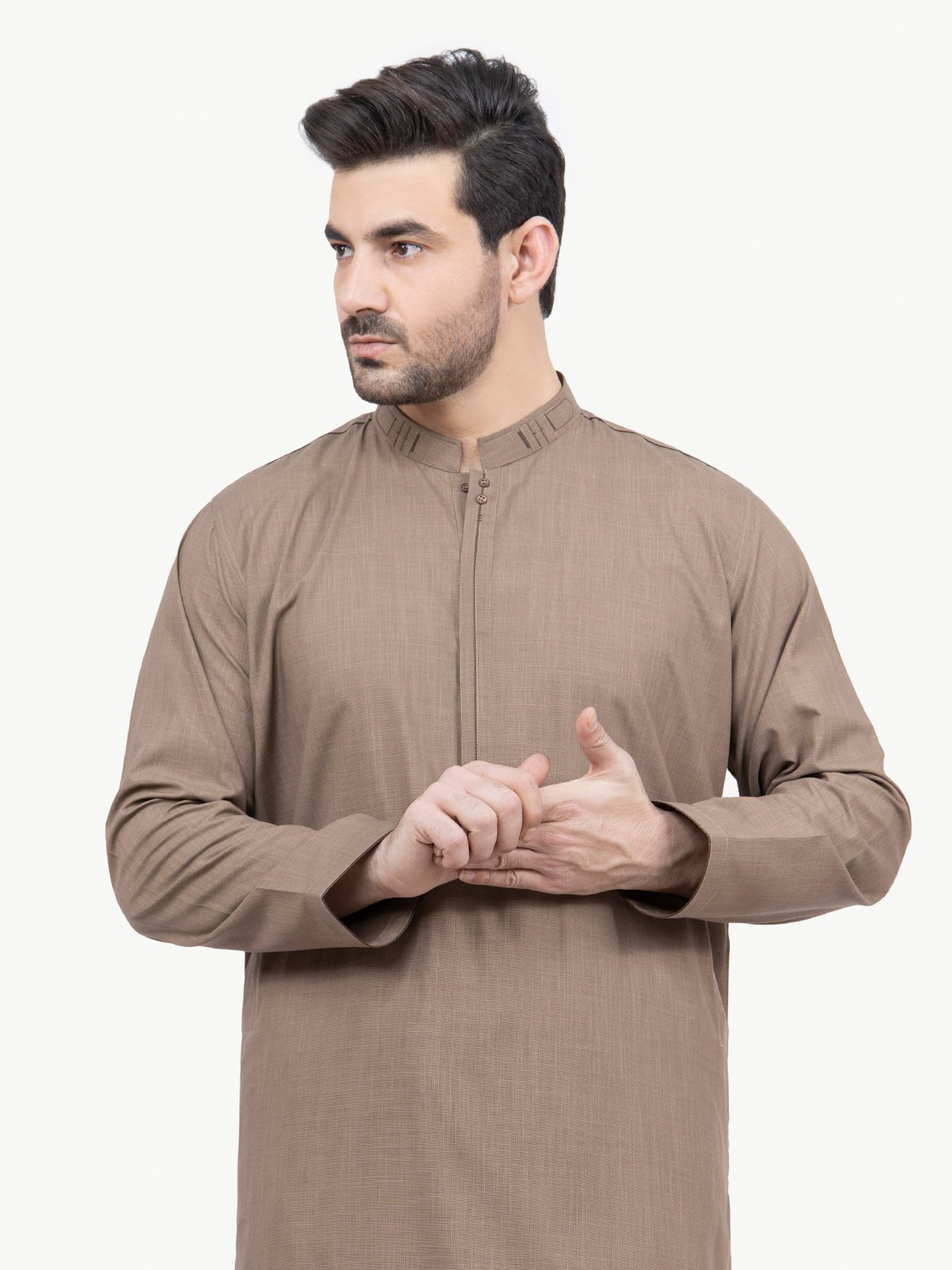 Edenrobe - Men's Light Brown Swish Collection - EMTSW22S-99182