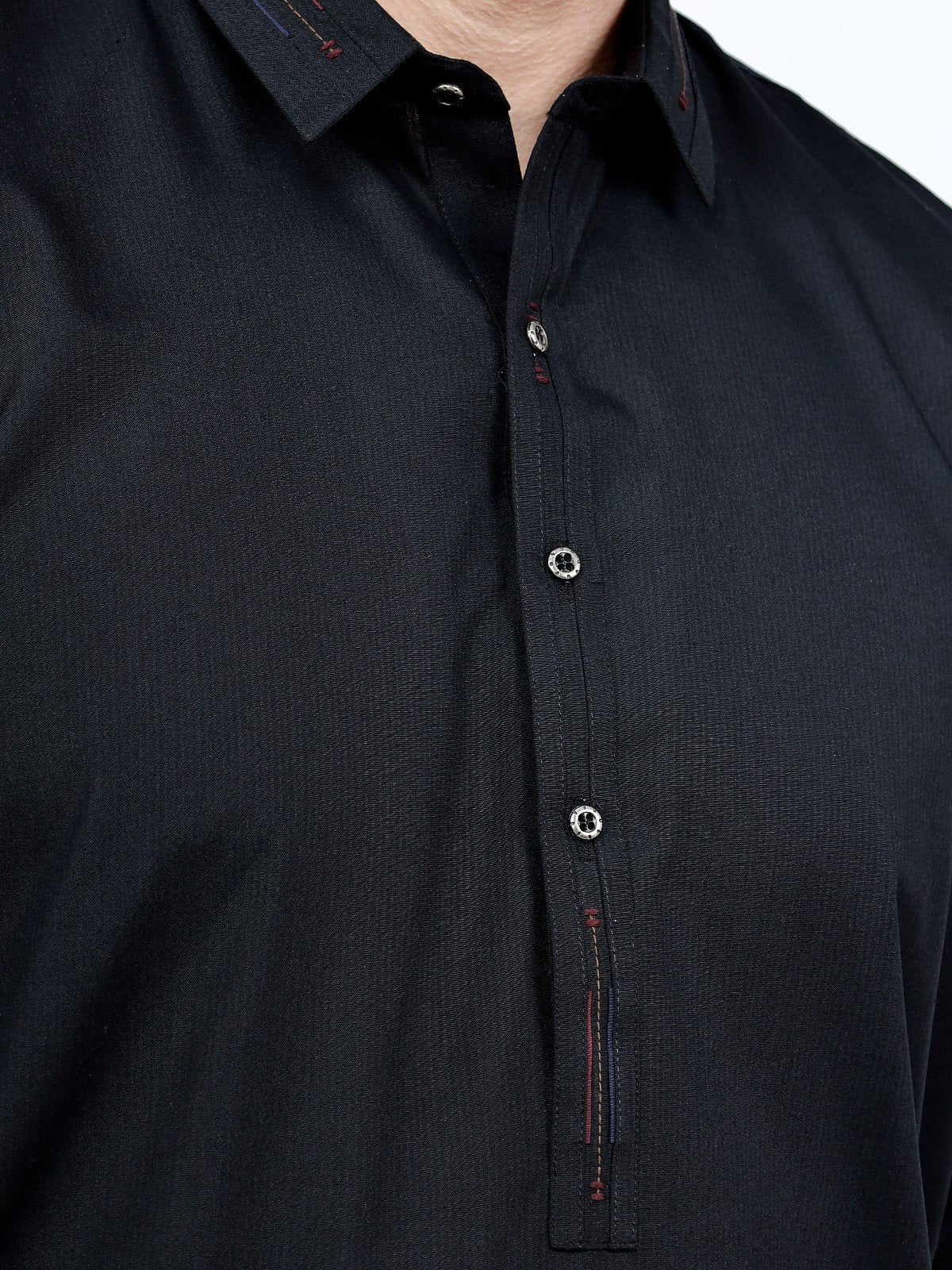 Edenrobe - Men's Black Swish Collection - EMTSW22S-99186