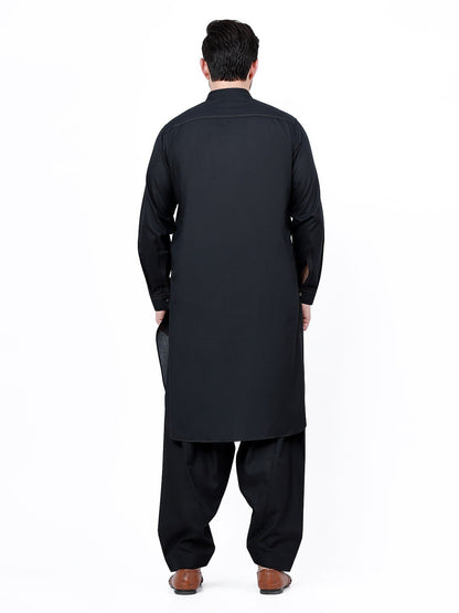 Edenrobe - Men's Black Swish Collection - EMTSW22S-99186