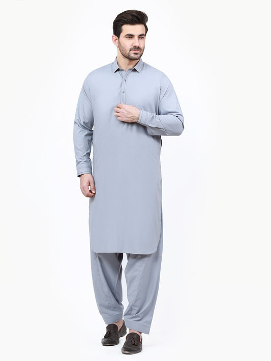 Edenrobe - Men's Grey Swish Collection - EMTSW22S-99187