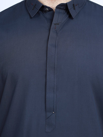 Edenrobe - Men's Navy Swish Collection - EMTSW22S-99198