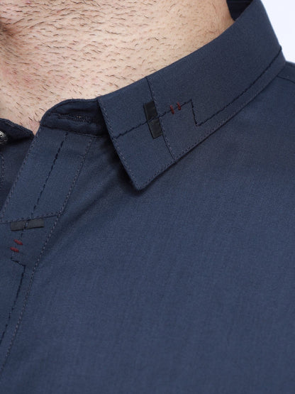 Edenrobe - Men's Navy Swish Collection - EMTSW22S-99198