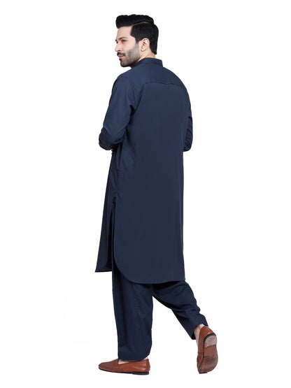 Edenrobe - Men's Navy Swish Collection - EMTSW22S-99198