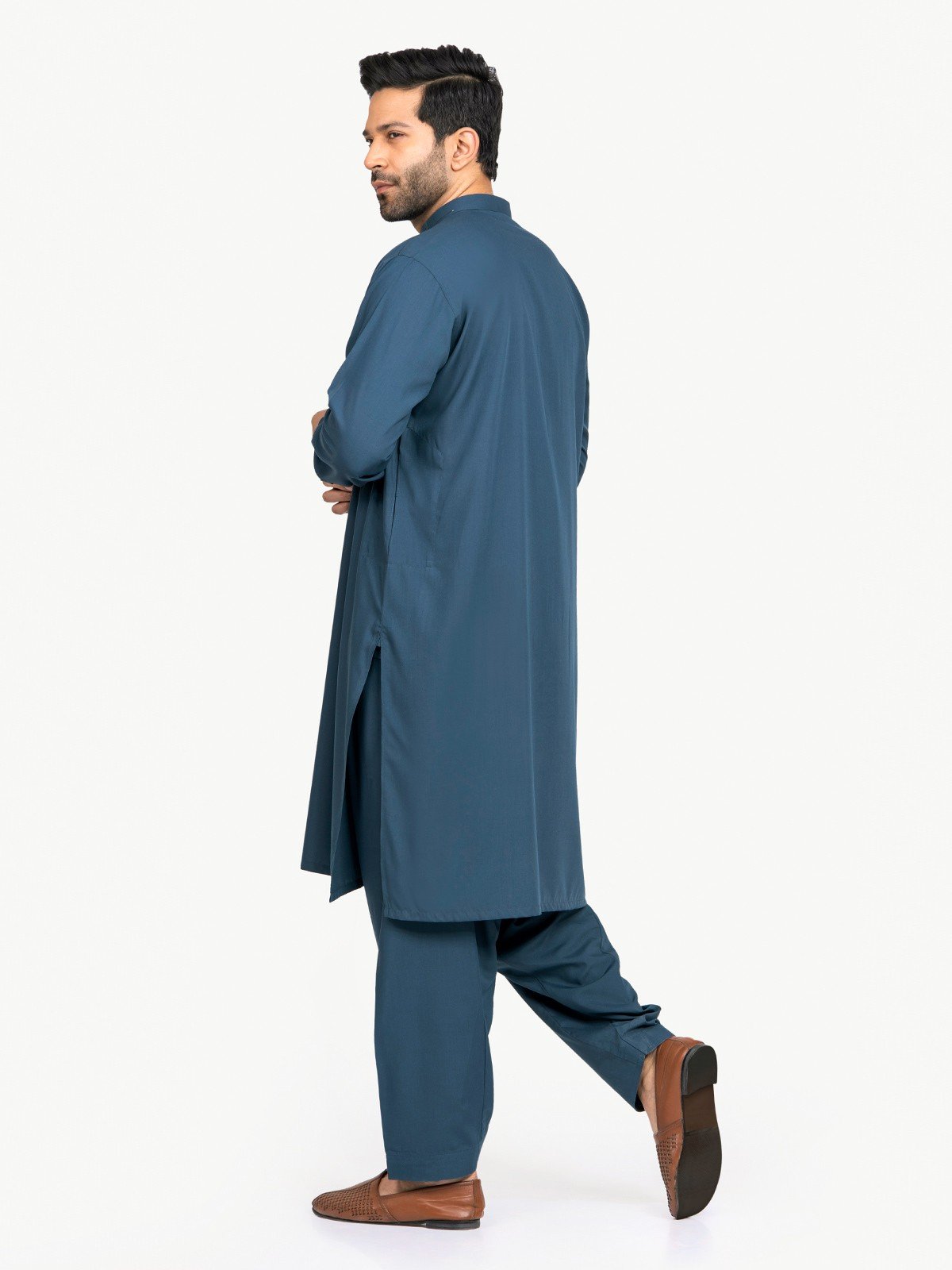 Edenrobe - Men's Teal Swish Collection - EMTSW22S-99201