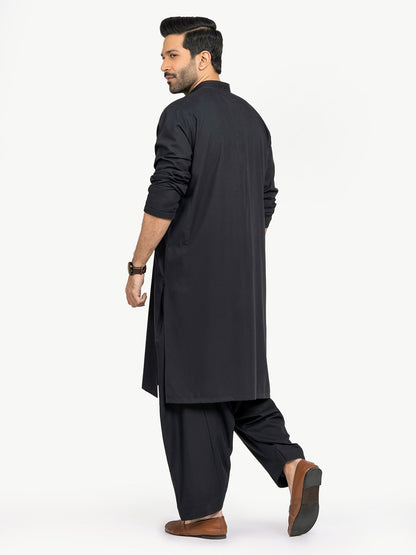 Edenrobe - Men's Black Swish Collection - EMTSW22S-99202