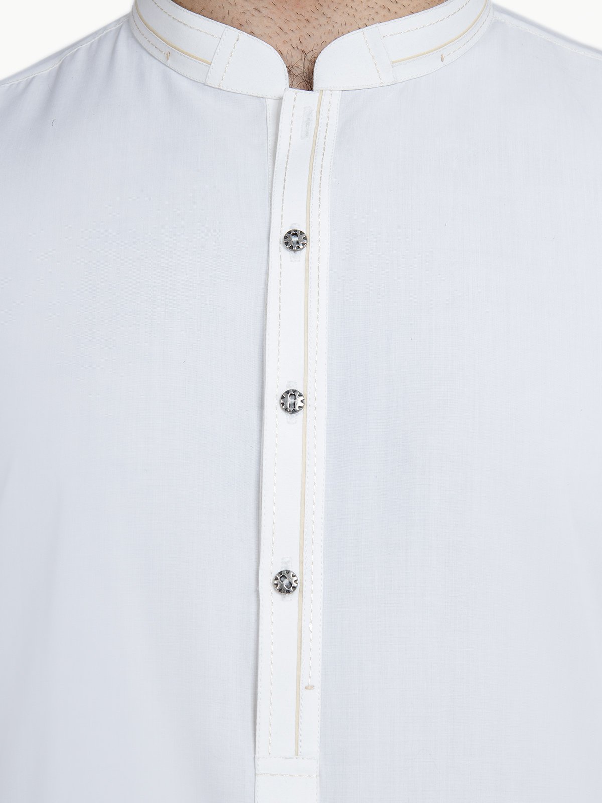 Edenrobe - Men's Off White Swish Collection - EMTSW22S-99203