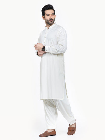 Edenrobe - Men's Cream Swish Collection - EMTSW22S-99204