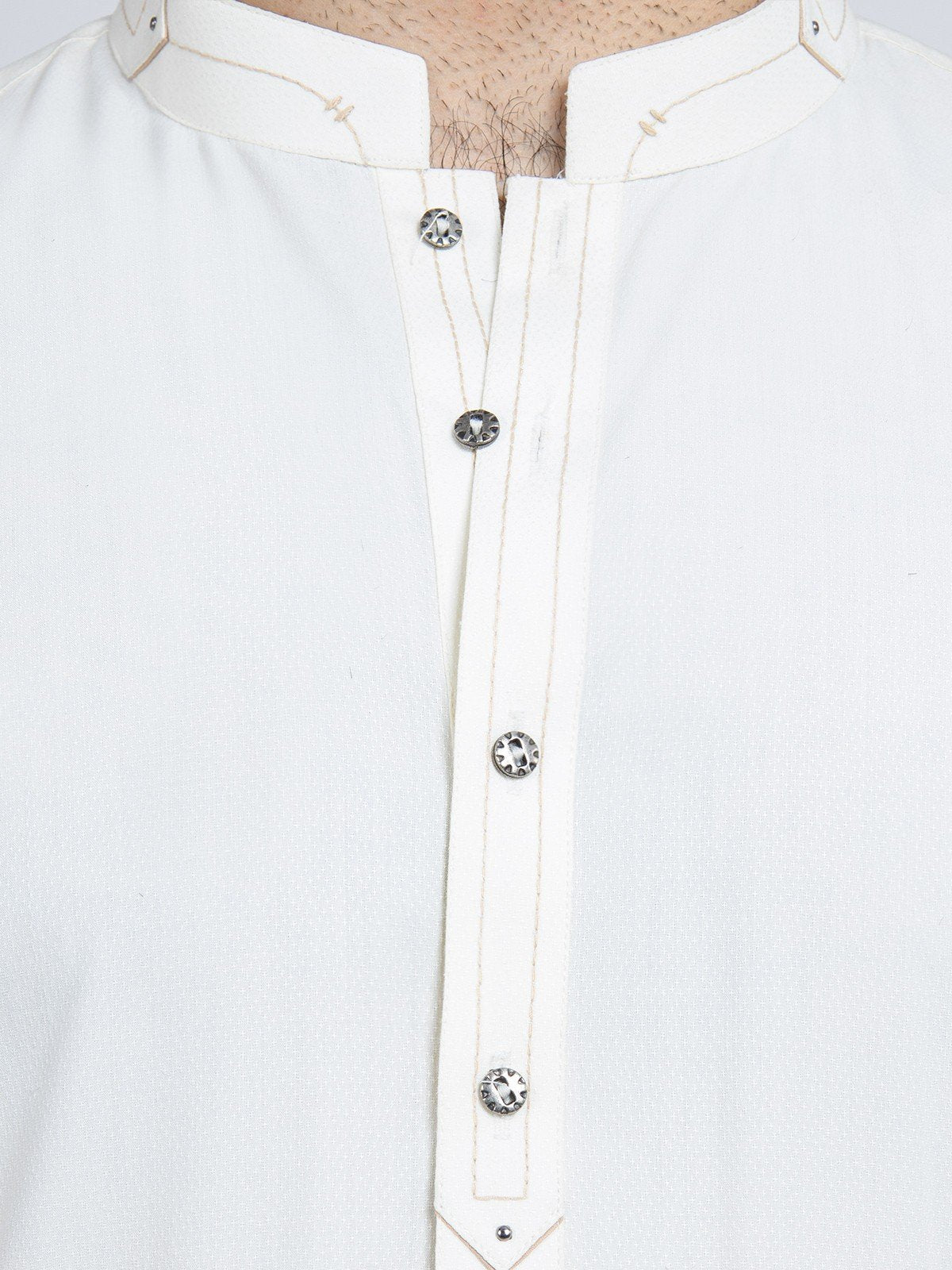 Edenrobe - Men's Cream Swish Collection - EMTSW22S-99204