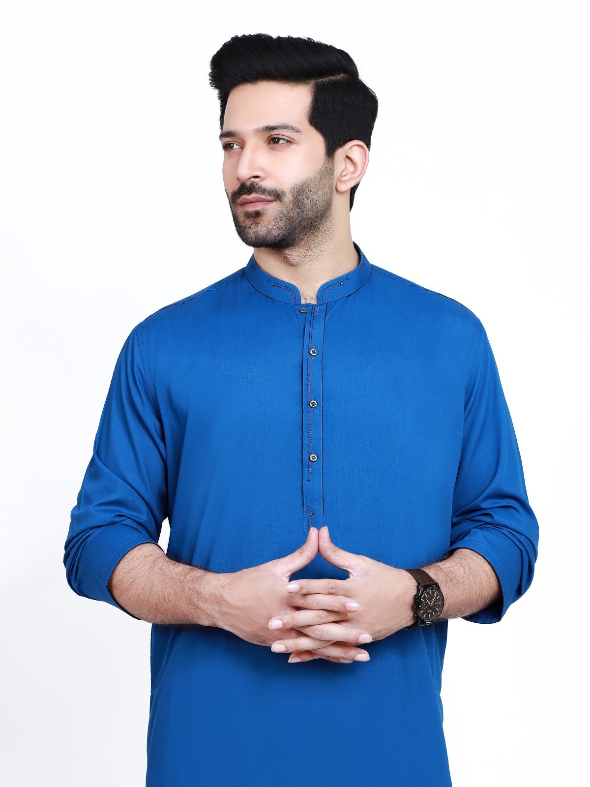 Edenrobe - Men's Royal Blue Swish Collection - EMTSW22S-99205