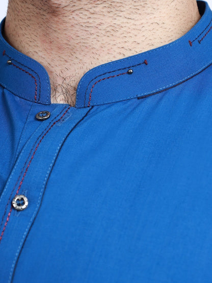 Edenrobe - Men's Royal Blue Swish Collection - EMTSW22S-99205