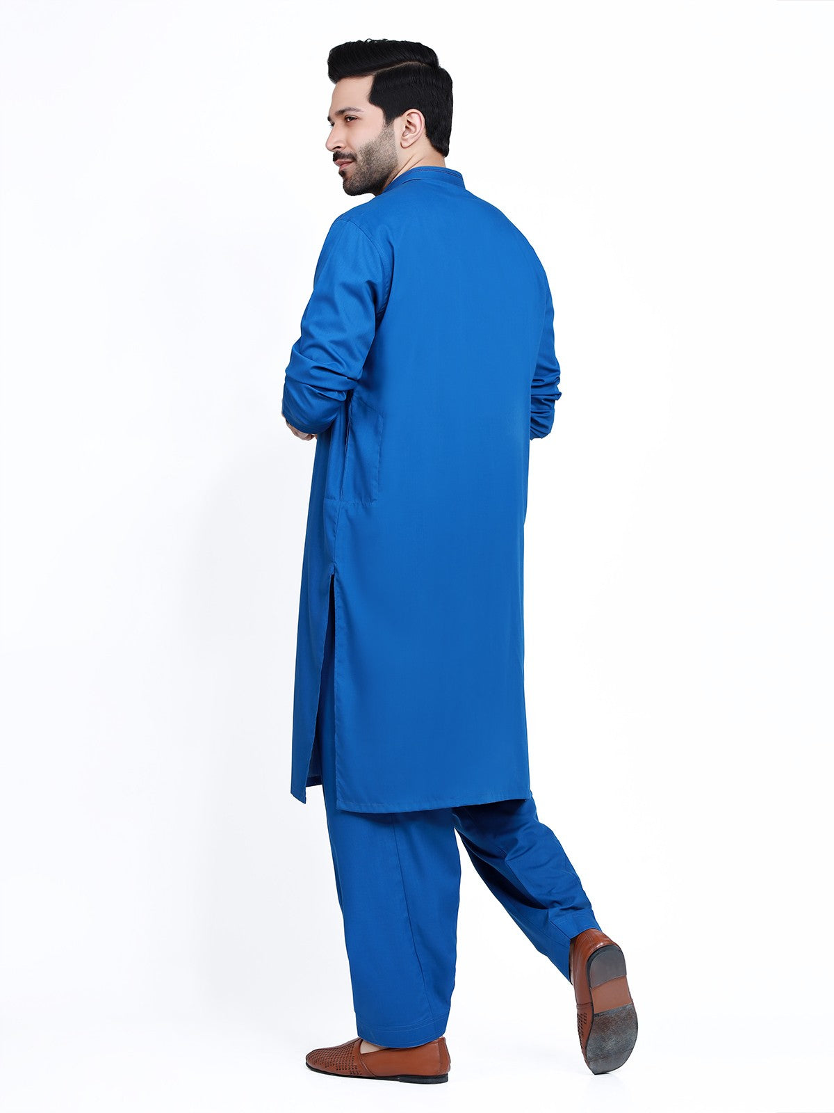 Edenrobe - Men's Royal Blue Swish Collection - EMTSW22S-99205