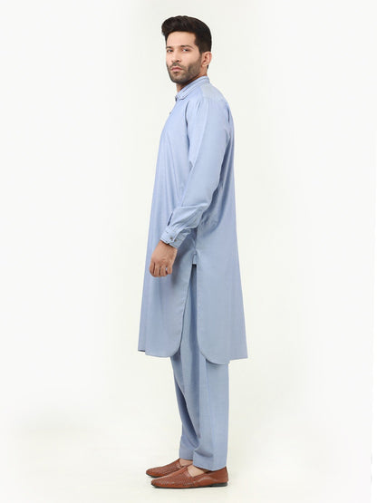 Edenrobe - Men's Sky Blue Swish Collection - EMTSW22S-99210