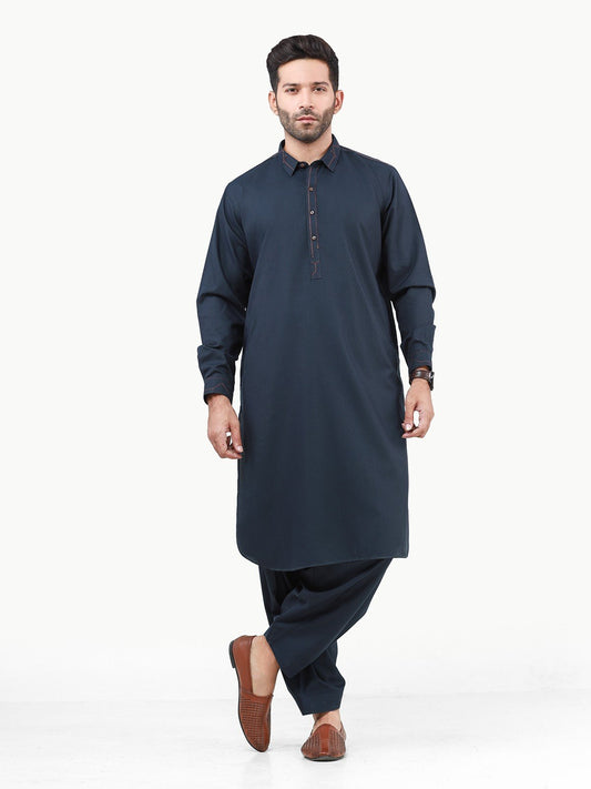 Edenrobe - Men's Navy Swish Collection - EMTSW22S-99219