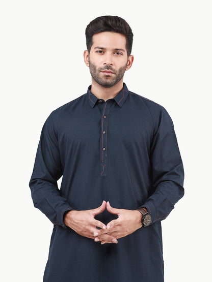 Edenrobe - Men's Navy Swish Collection - EMTSW22S-99219