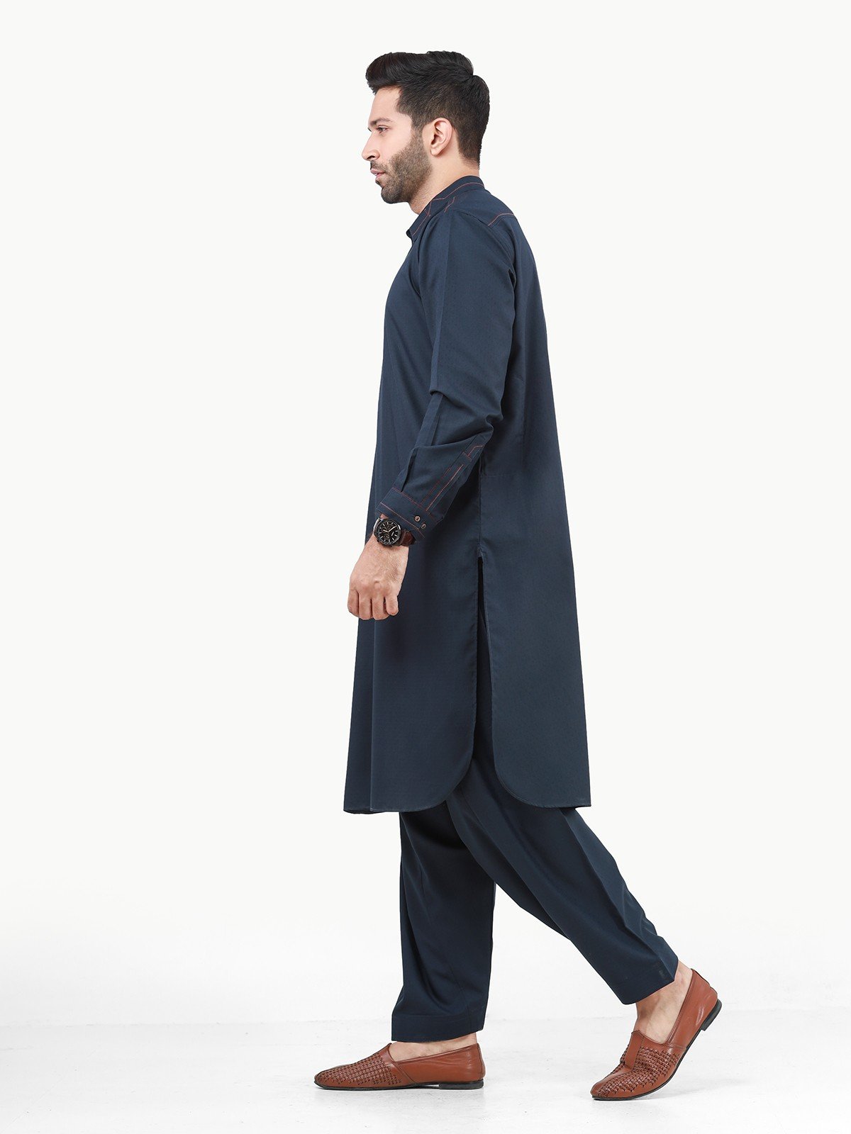 Edenrobe - Men's Navy Swish Collection - EMTSW22S-99219