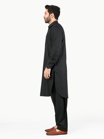 Edenrobe - Men's Black Swish Collection - EMTSW22S-99220