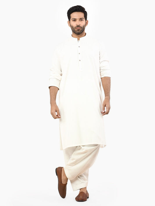 Edenrobe - Men's Off White Swish Collection - EMTSW22S-99245