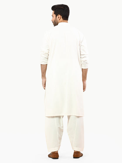 Edenrobe - Men's Off White Swish Collection - EMTSW22S-99245