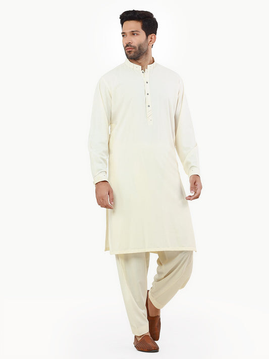 Edenrobe - Men's Cream Swish Collection - EMTSW22S-99246