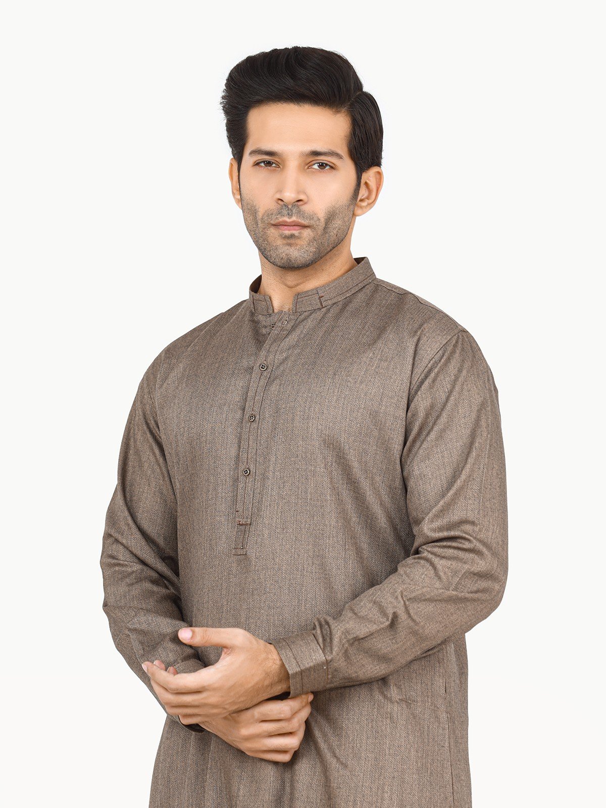 Edenrobe - Men's Light Brown Swish Collection - EMTSW22S-99250