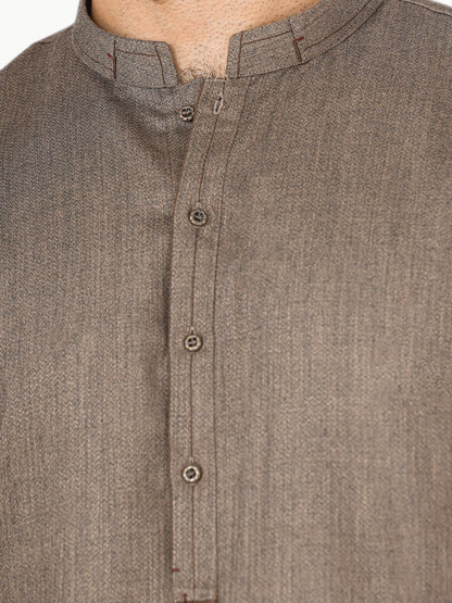 Edenrobe - Men's Light Brown Swish Collection - EMTSW22S-99250