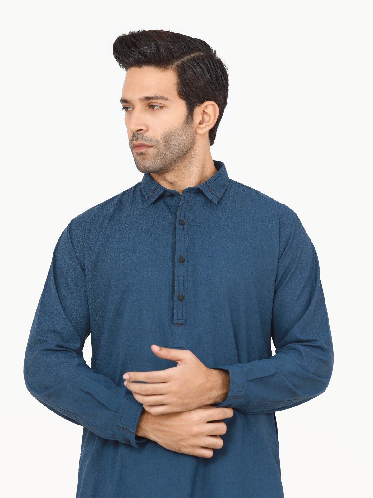 Edenrobe - Men's Blue Swish Collection - EMTSW22S-99254