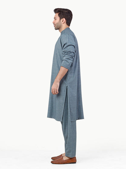 Edenrobe - Men's Mid Blue Swish Collection - EMTSW22S-99260