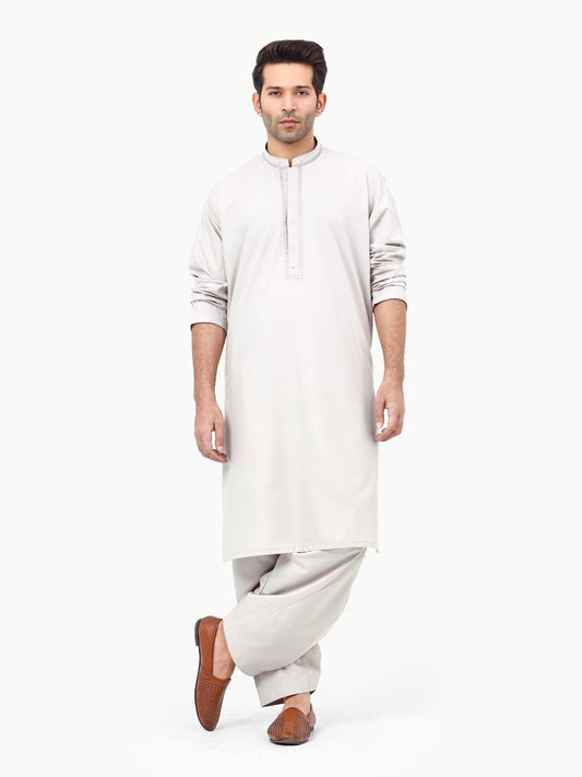 Edenrobe - Men's Light Grey Swish Collection - EMTSW22S-99266