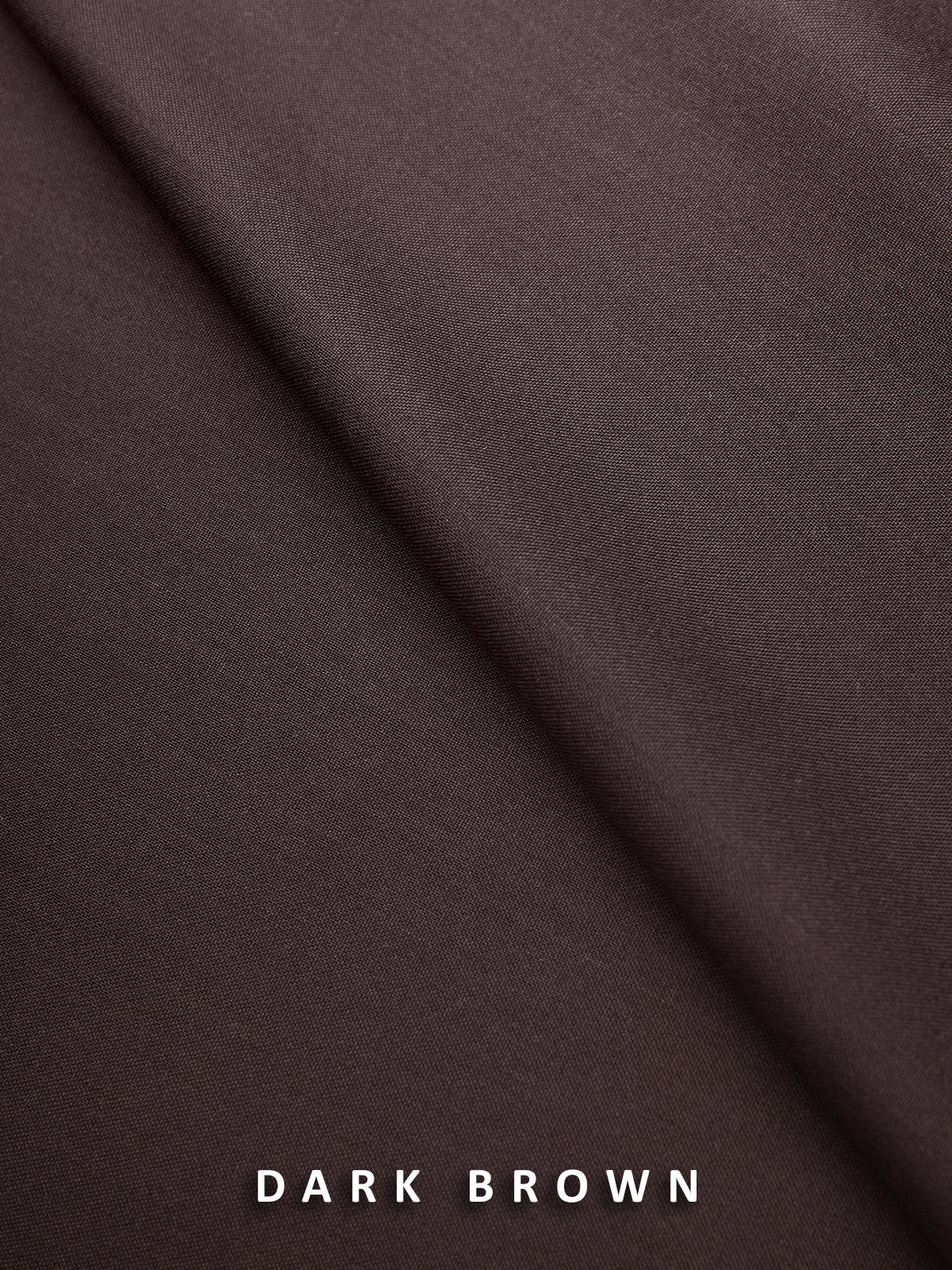 Edenrobe - Men's Unstitched Dark Brown - EMUB22S-JEWEL