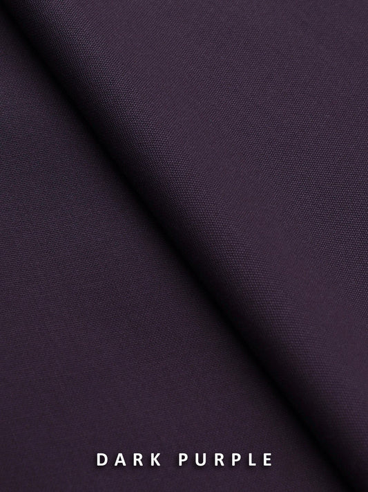 Edenrobe - Men's Unstitched Dark Purple - EMUB22S-KHAAS