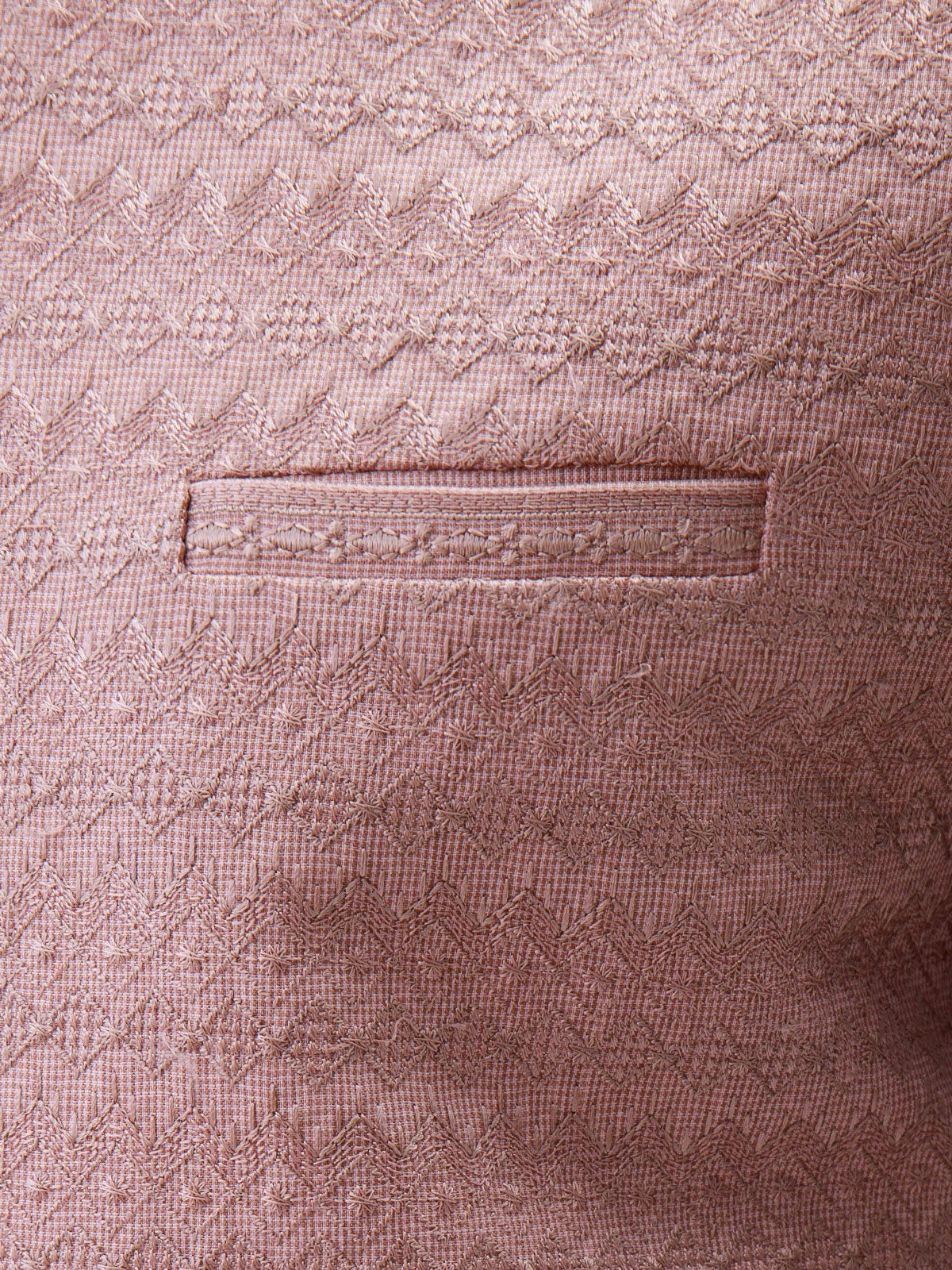 Edenrobe - Men's Tea Rose Waist Coat Ceremonial - EMTWCC21-099