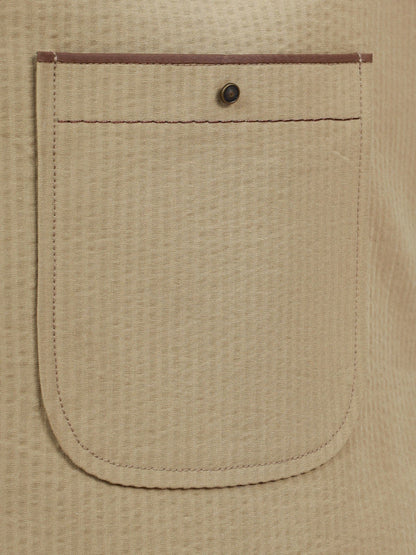 Edenrobe - Men's Fawn Waist Coat - EMTWC22-35781