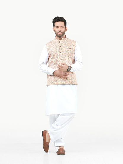 Edenrobe - Men's Multi Waist Coat - EMTWC22-35786