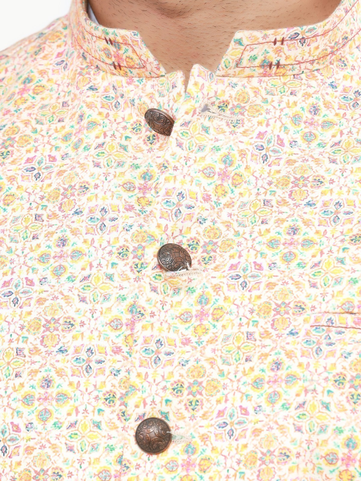 Edenrobe - Men's Multi Waist Coat - EMTWC22-35786