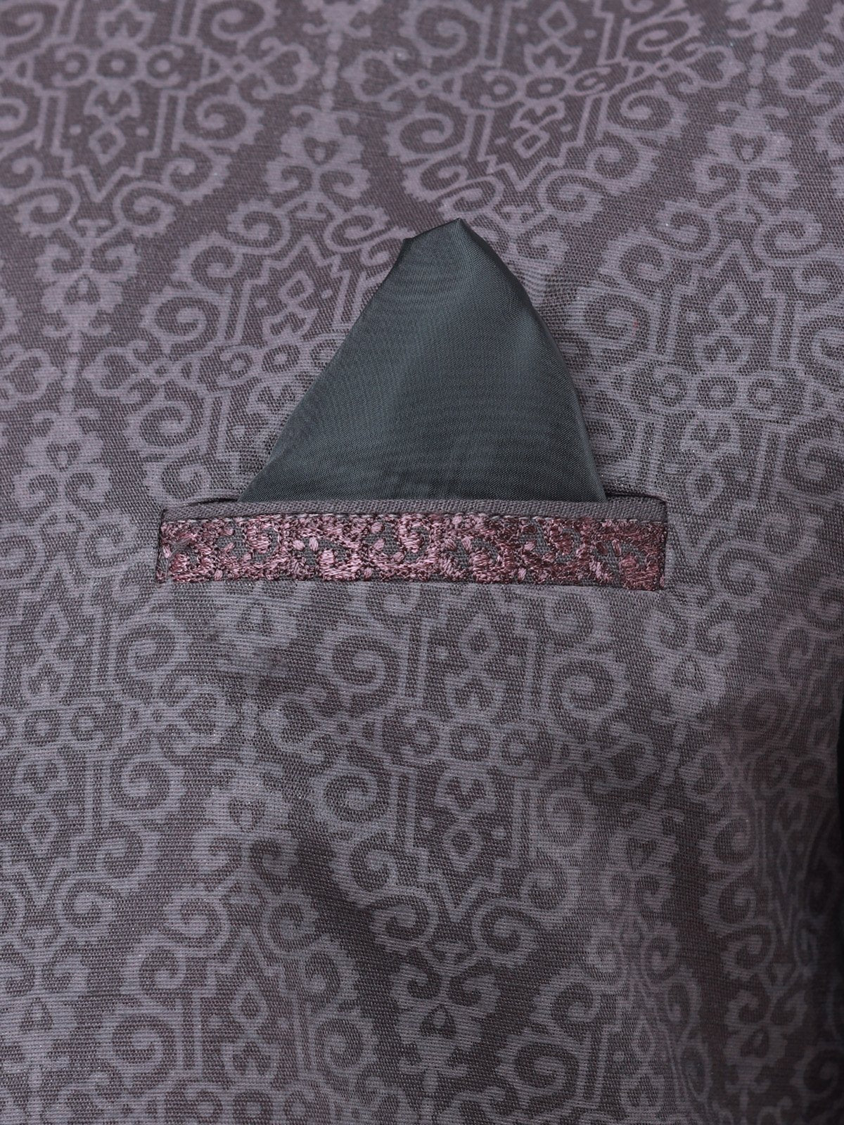 Edenrobe - Men's Dark Purple Waist Coat - EMTWC22-35789