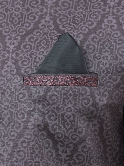 Edenrobe - Men's Dark Purple Waist Coat - EMTWC22-35789