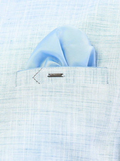 Edenrobe - Men's Sky Blue Waist Coat - EMTWC22-35794