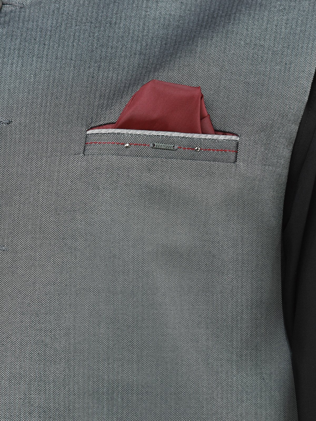 Edenrobe - Men's Grey Waist Coat - EMTWC22-35796