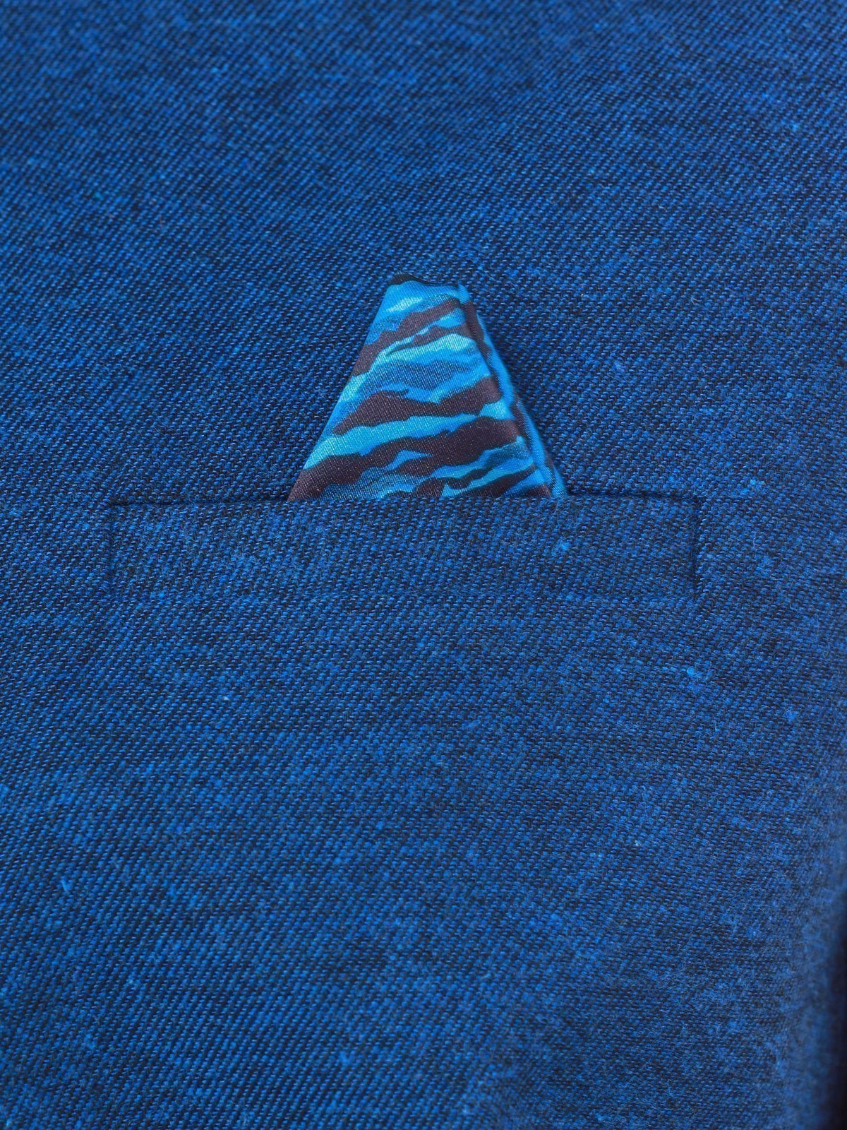 Edenrobe - Men's Blue Waist Coat - EMTWC22-35826