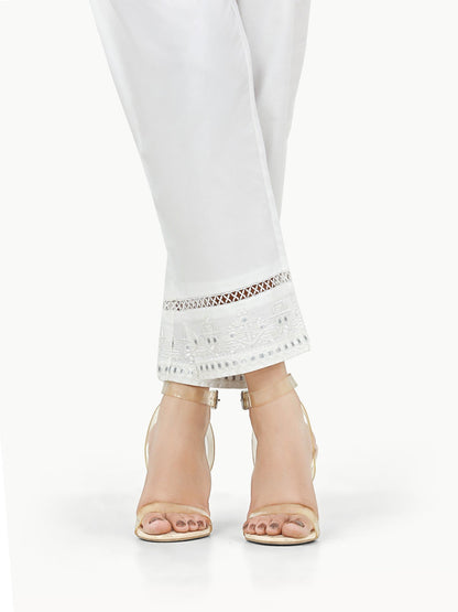 Edenrobe - Women's White Trouser - EWBE22-76325